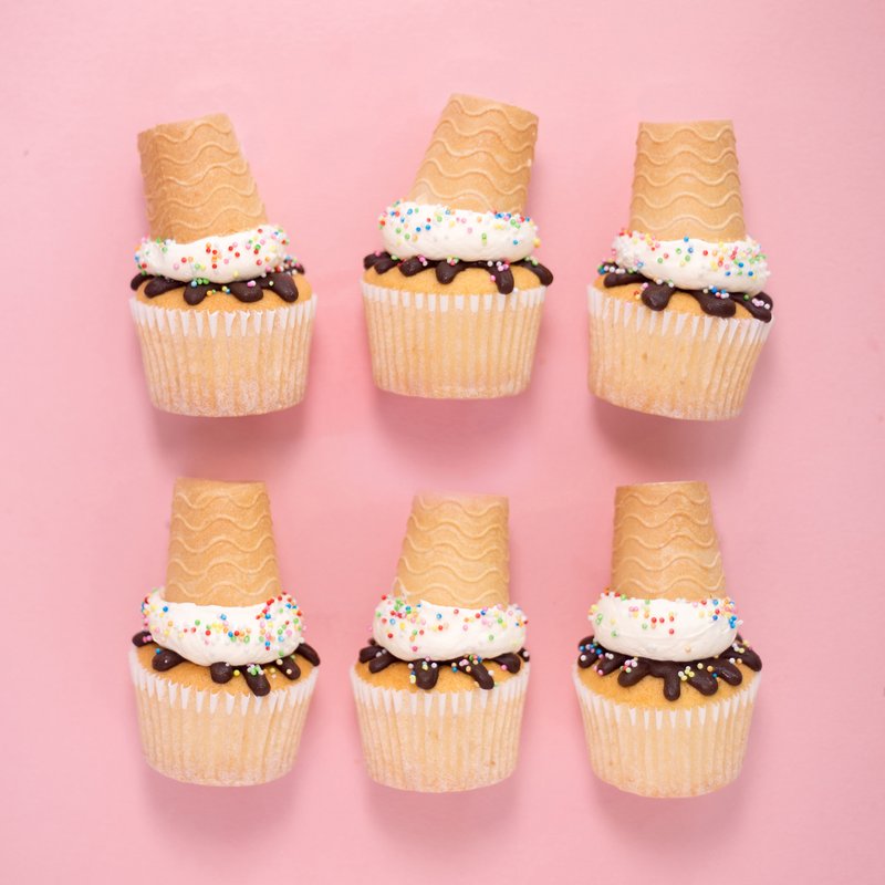 Ice Cream Cupcakes | Online Cake Delivery Singapore | Baker&#039;s Brew