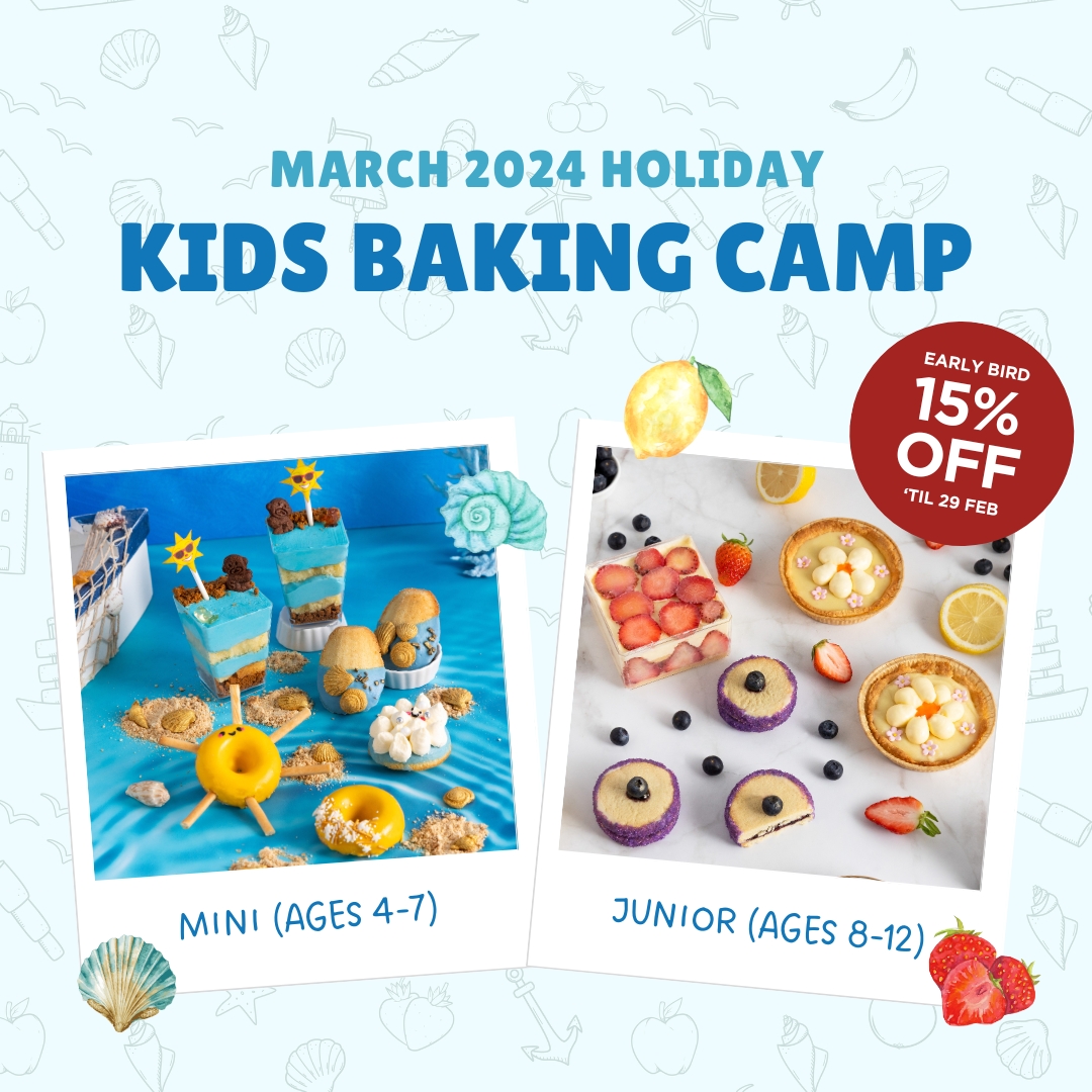 March Holidays Kids Baking Camp