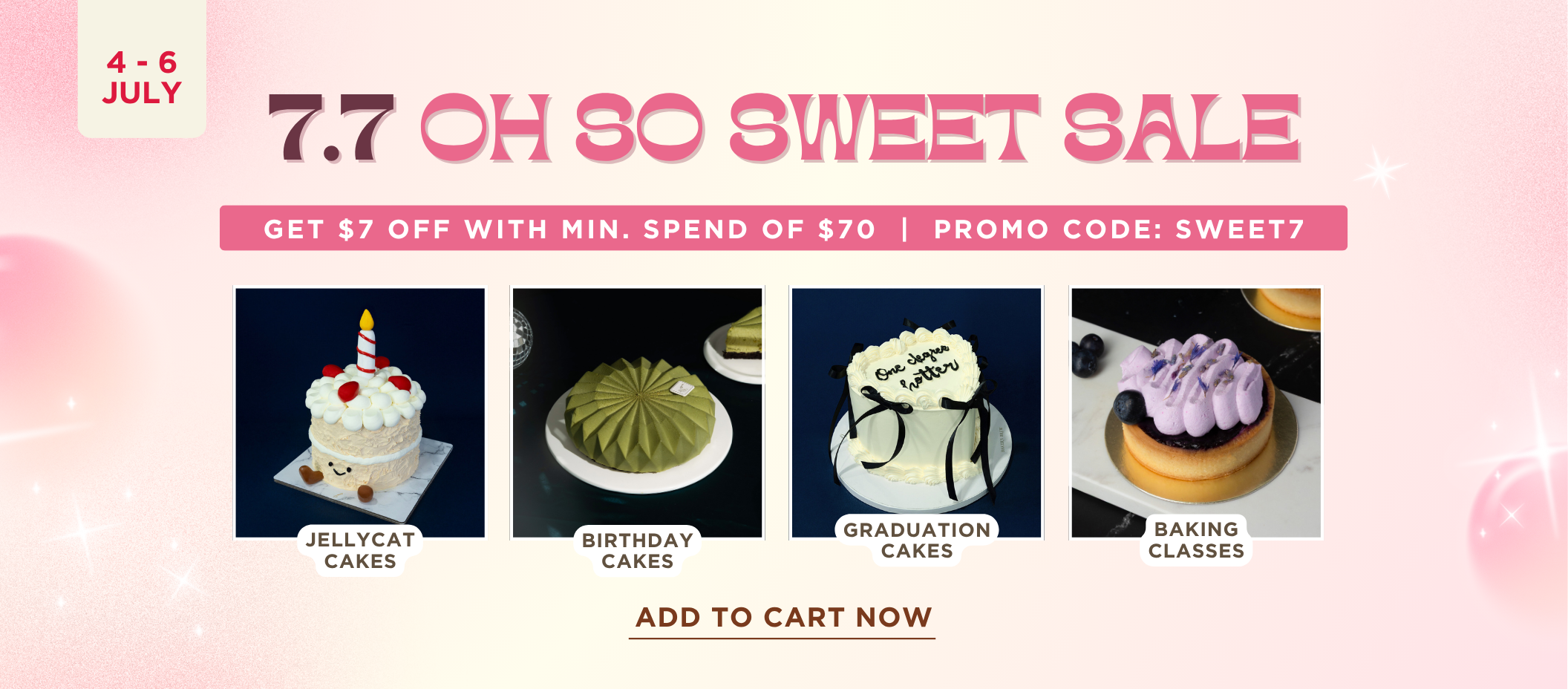 7.7 Oh So Sweet Sale