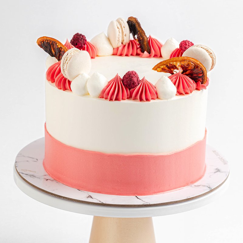 Lemon Raspberry Cake | Online Cake Delivery Singapore | Baker&#039;s Brew