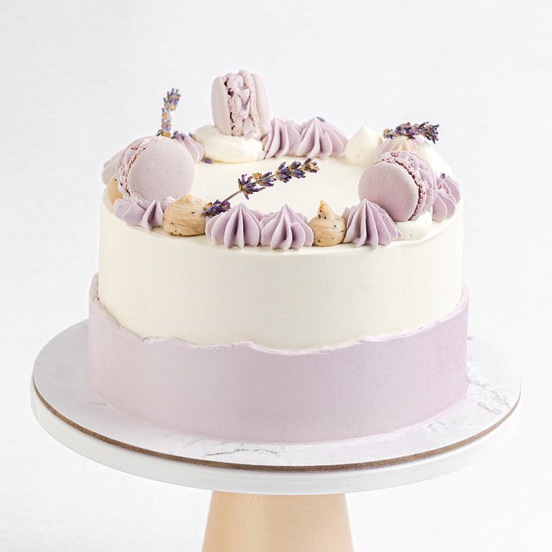 Earl Grey Lavender Cake | Online Cake Delivery Singapore | Baker&#039;s Brew