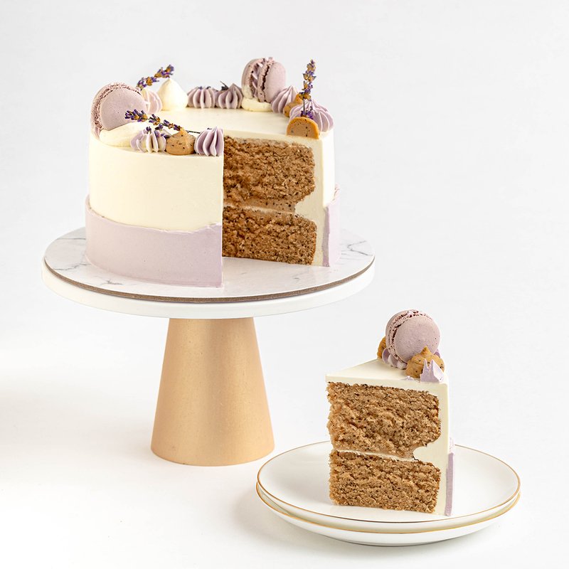 Earl Grey Lavender Cake | Online Cake Delivery Singapore | Baker&#039;s Brew