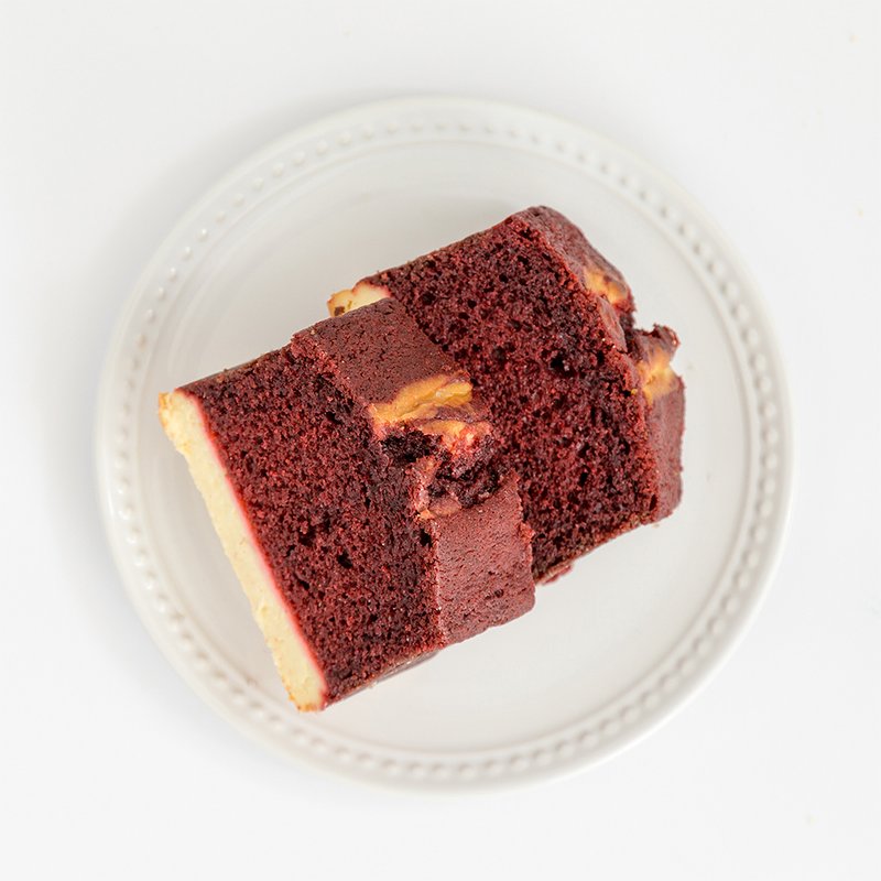 Red Velvet Cheese Loaf | Online Cake Delivery Singapore | Baker&#039;s Brew