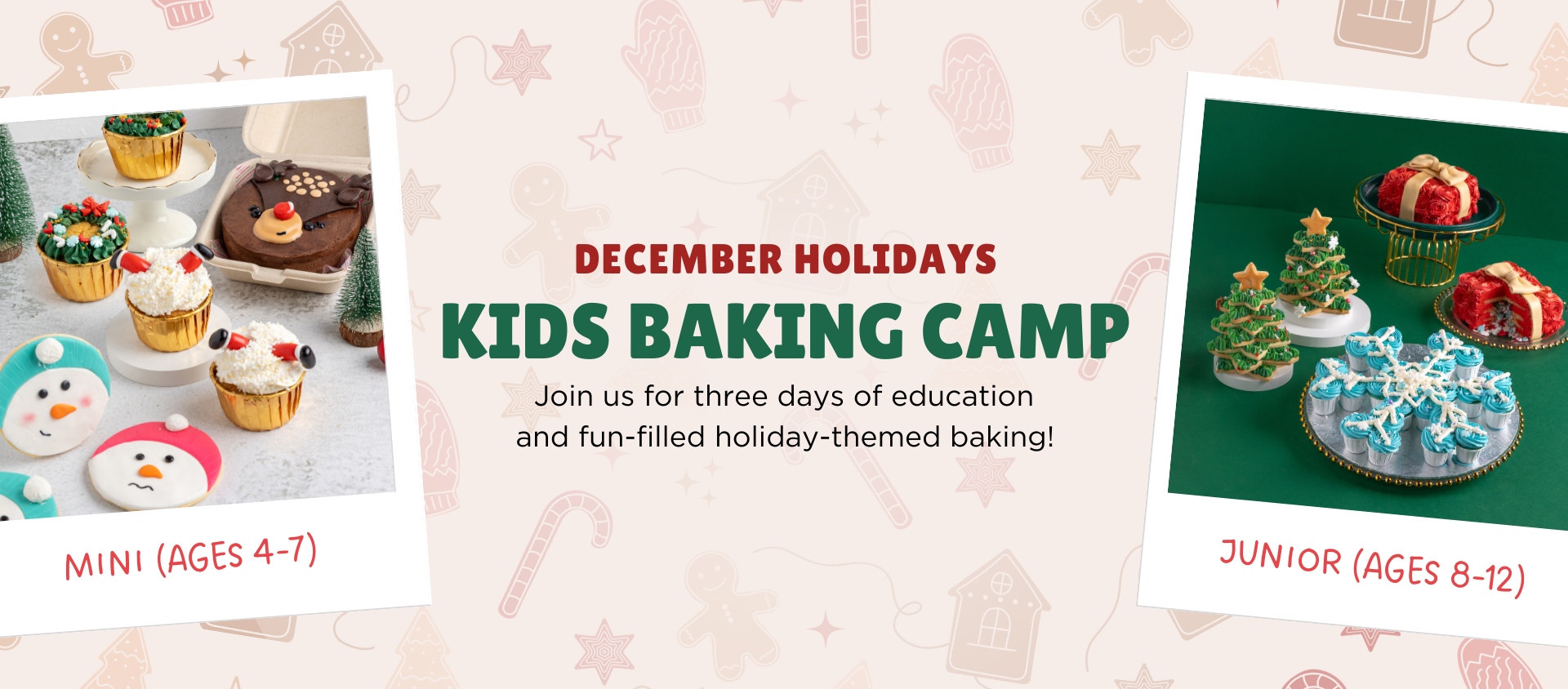 Holiday Kids Baking Camp 