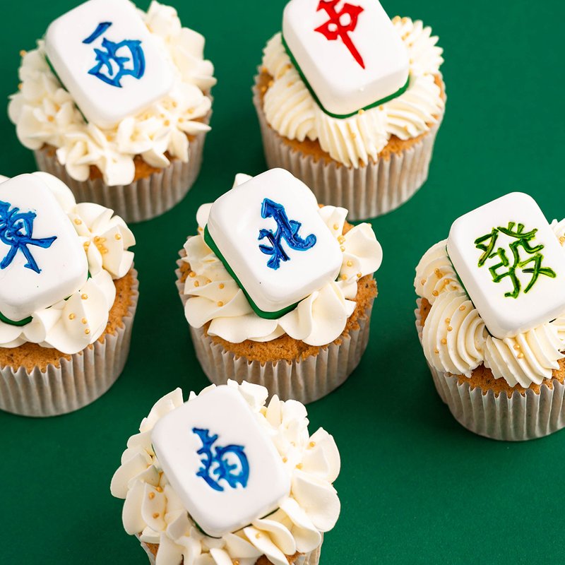 Mahjong Cupcakes | Online Cake Delivery Singapore | Baker&#039;s Brew