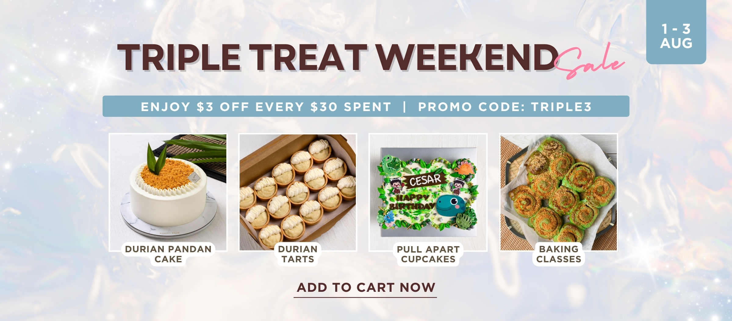 Triple Treat Weekend Sale