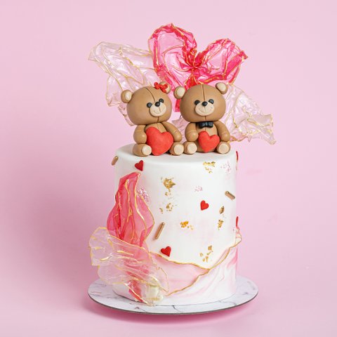 Lover Bears Cake