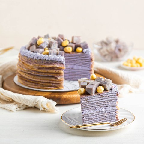 TARO MILLE CRÊPE CAKE 3