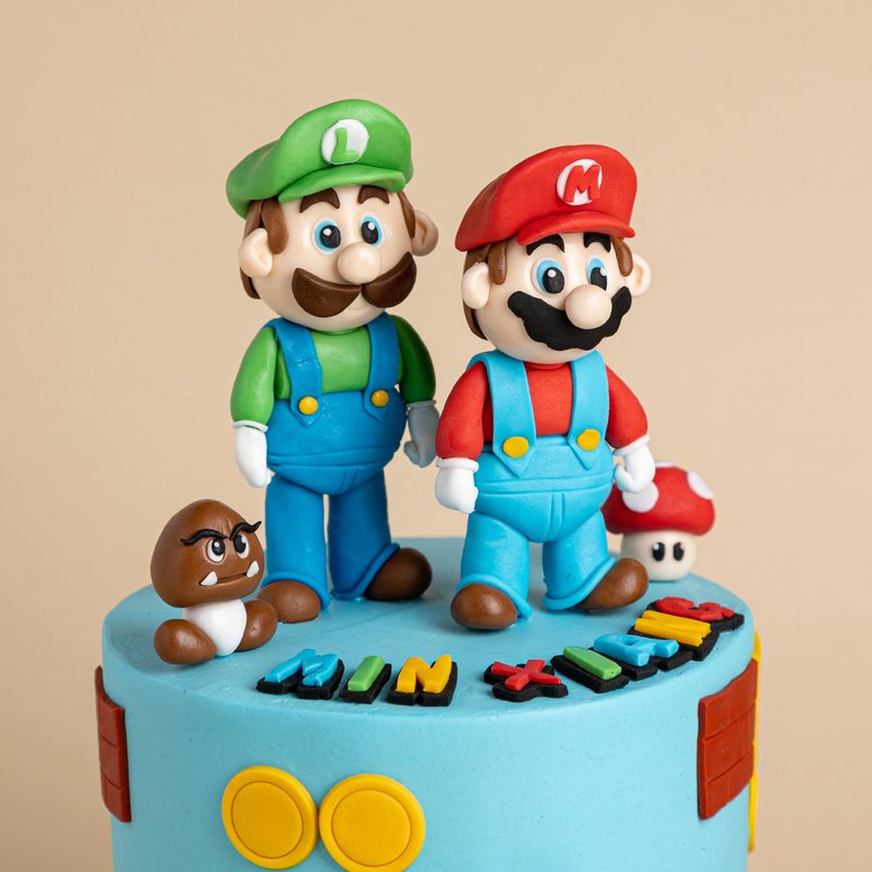 Super Mario Brothers Cake Bakersbrew Singapores Best Super Mario Cake 7