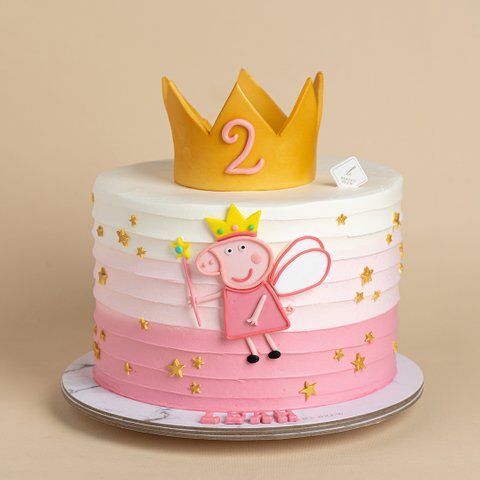 Princess Peppa Pig Cake