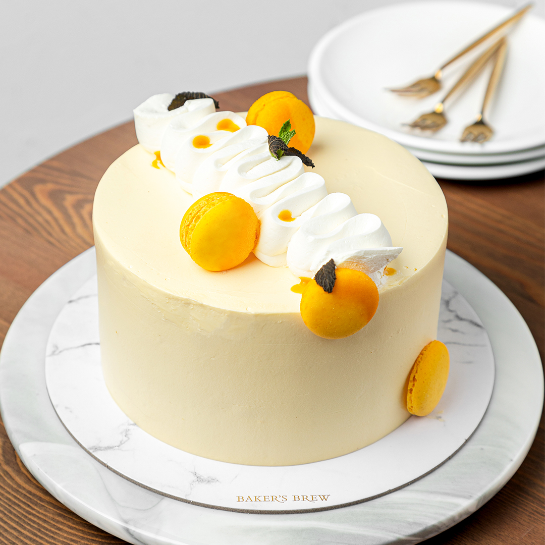 Lychee Mango Cake 201 Baker's Brew Studio Pte. Ltd.