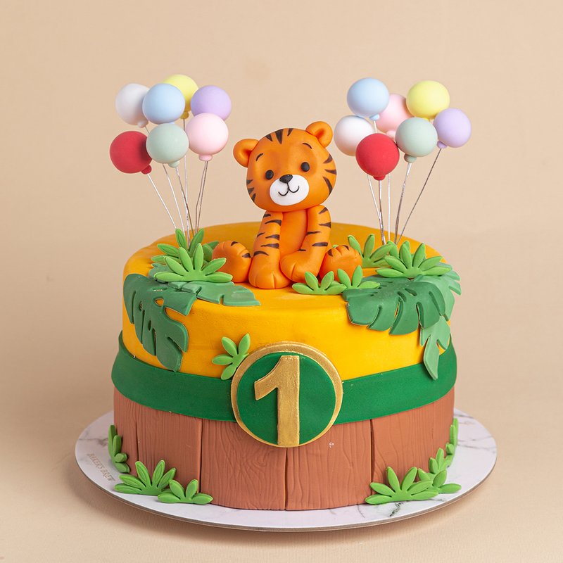 Rainbow Unicorn Wonderland Cake| Customised Cake Singapore | Baker
