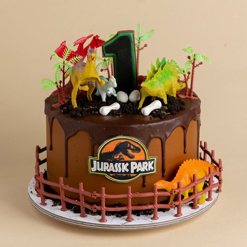 Jurassic Mayhem Cake