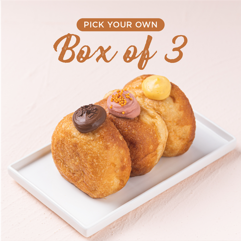 Box of 3 Doughnut: Pick your own 