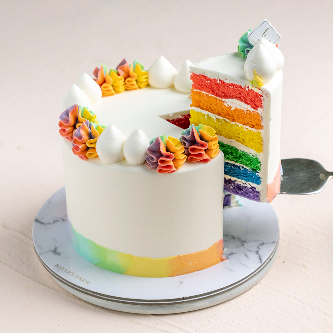 Rainbow cake singapore clearance