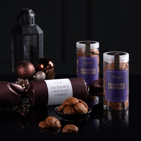 Salted Duo Chocolate Cookies