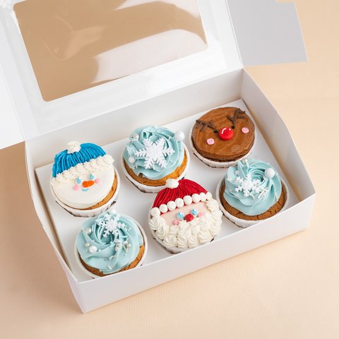 Santa's Frosty Village Cupcakes [Christmas Special]