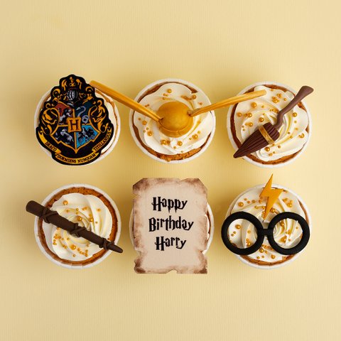 Hogwarts House Pride Cupcakes