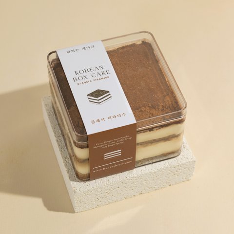 Classic Tiramisu Box Cake