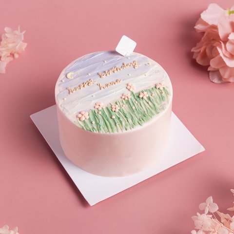 Dusk Garden Bento Cake