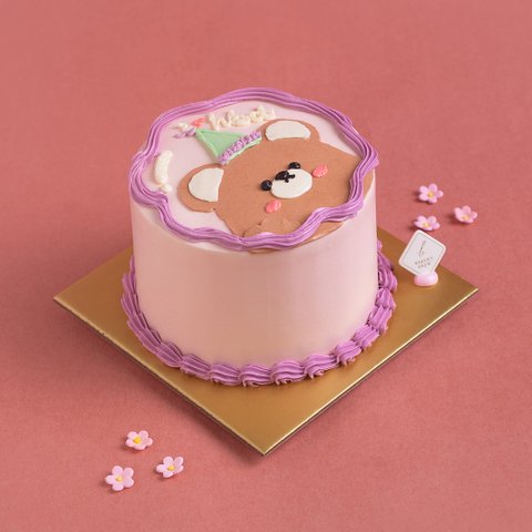 Bear Party Bento Cake
