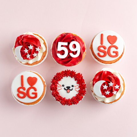 SG59 Cupcakes [National Day Special]