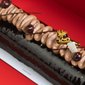 Hazelnut Rocher Yule Log Cake - Christmas 2022 | Baker's Brew