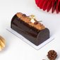 Hazelnut Rocher Yule Log Cake - Christmas 2022 | Baker's Brew