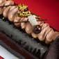 Hazelnut Rocher Yule Log Cake - Christmas 2022 | Baker's Brew