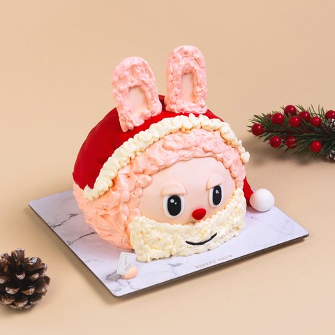 Santa Labubu Cake [Christmas Special]