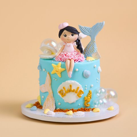 Mermaid Princess Cake