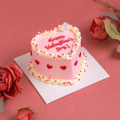 Valentine's Heart Bento Cake