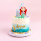 The little mermaid | Customised Cake Singapore | Baker's Brew 