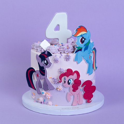 My Little Pony Cartoon Kids Cake