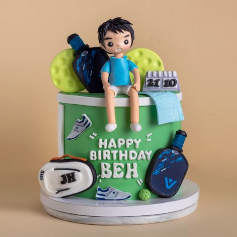 Paddle Pickleball Cake