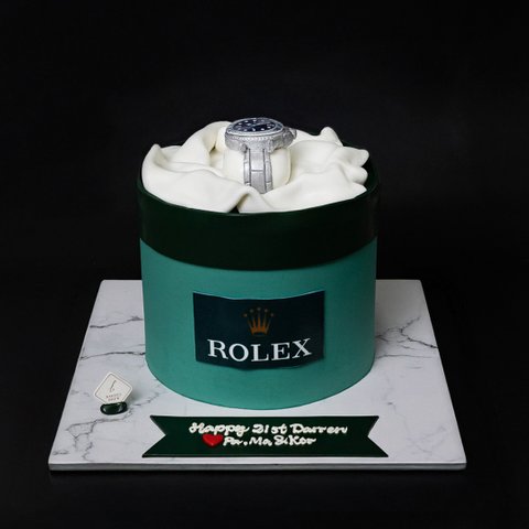 Rolex Watch Cake