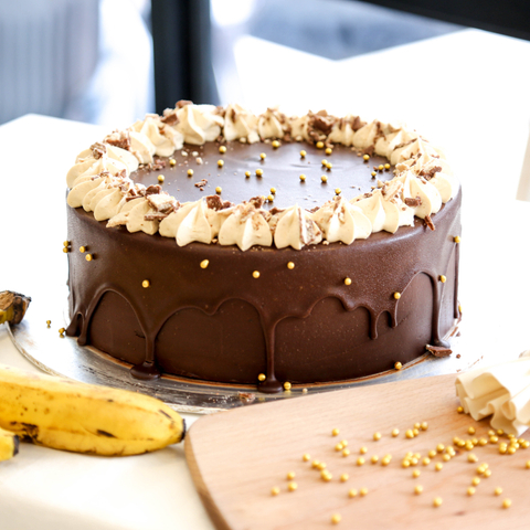 Banana Chocolate Cake 15