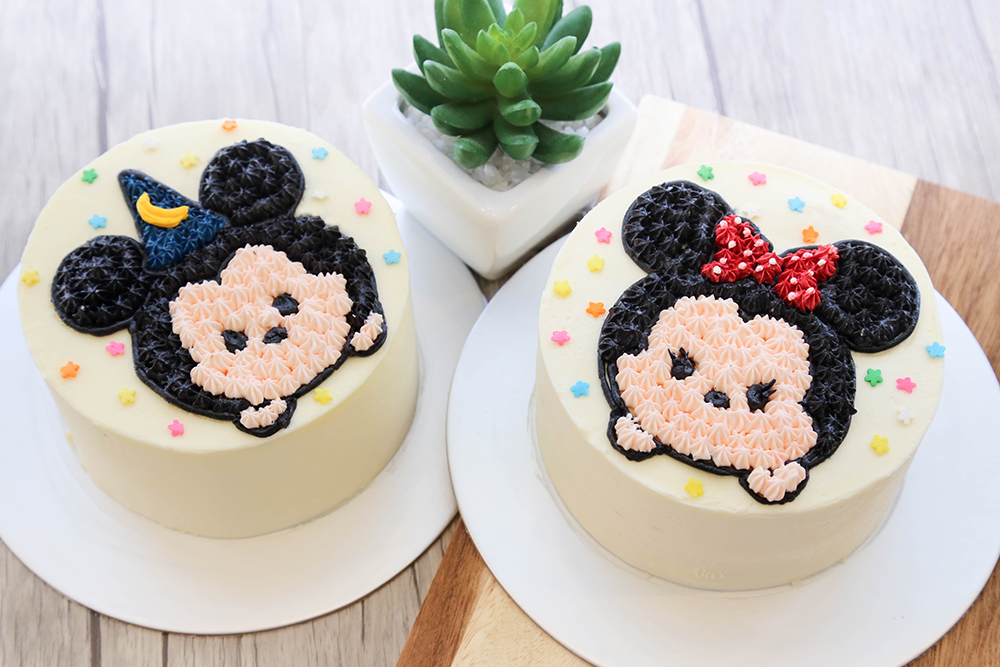 Pre-Order 5days] 3D 2Tier Tsum Tsum Theme Birthday Cake Party Celebration |  Shopee Malaysia