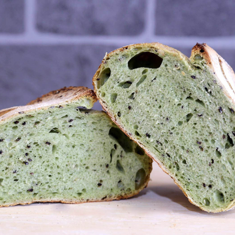 Matcha Sesame Bread & Cranberry Walnut Bread (Renown Blogger Baker Charlynn)