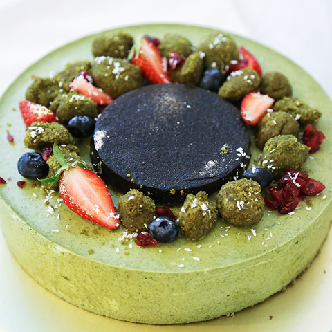 Matcha Goma Mousse Cake 5 (NEW!)