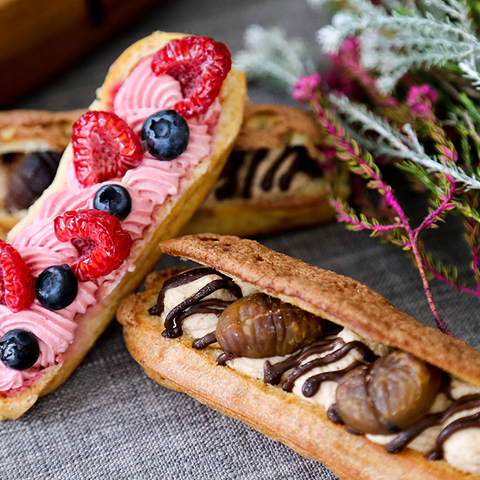 Eclair & Choux Pastry (Guest Instructor Charlynn)