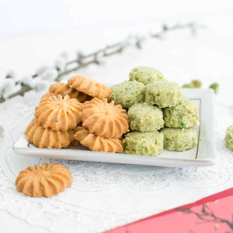 Thai Milk Tea Cookies & Green Pea Cookies 4 (NEW)