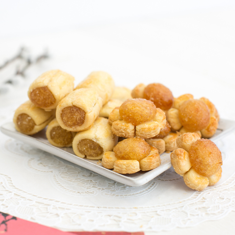 Pineapple Tart Roll & Open Pineapple Tart (NEW)