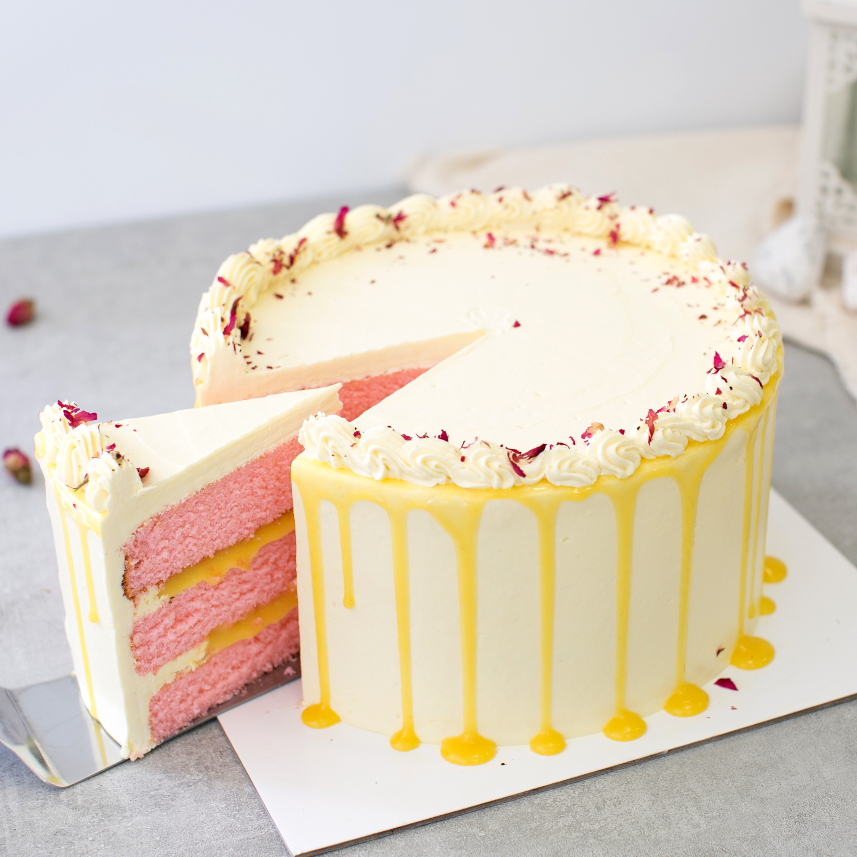 Lychee Mango Cake 64 Baker's Brew Studio Pte. Ltd.