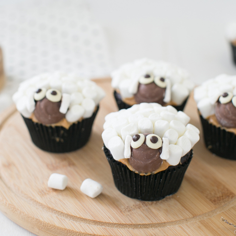 Chocolate Marshmallow Sheep Cupcakes 2 (EXCLUSIVE SOFT LAUNCH PROMO)