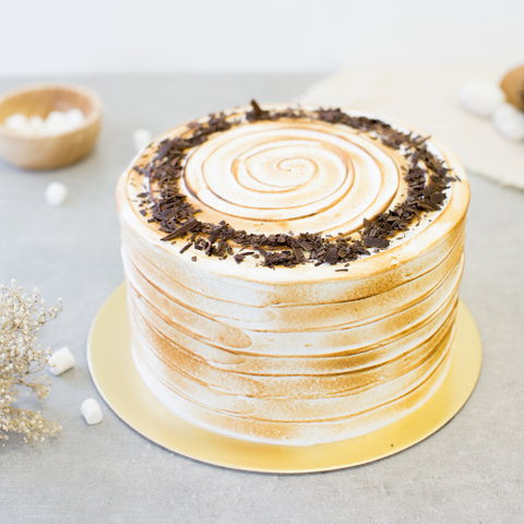 Toasted Marshmallow Chocolate Cake 15 (New!)