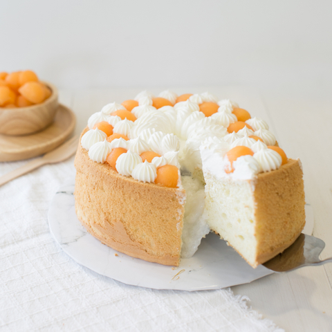 Honeydew Sago Chiffon Cake 2 (NEW!) 