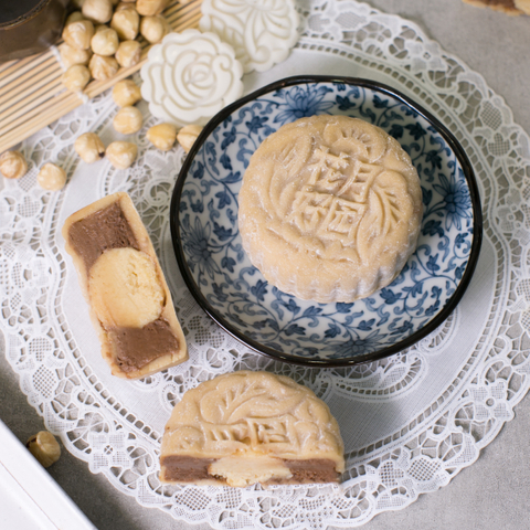 Snowskin Hazelnut Truffle Mooncake 4 (SPECIAL!) 