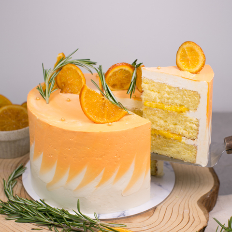 Raw Honey Orange Cake 11