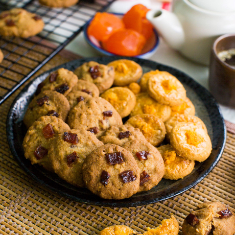 Bak Kwa & Salted Egg Yolk Cookies 11